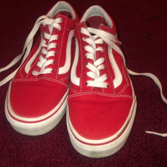 Red Vans - Picture 2 of 4